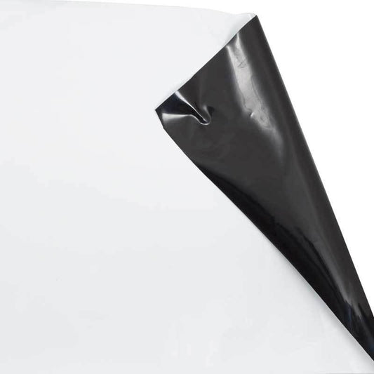 Blackout Poly Film White/Black 50'x150' Grow Organic