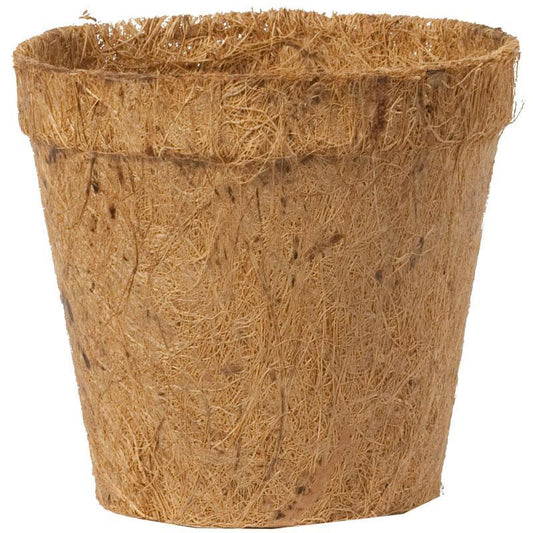 Coconut Fiber Round Pots - 3" (Pack of 8) Grow Organic