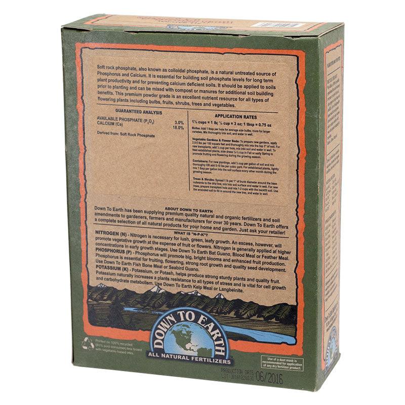 Rock Phosphate 0-3-0 (5 lb) Down to Earth