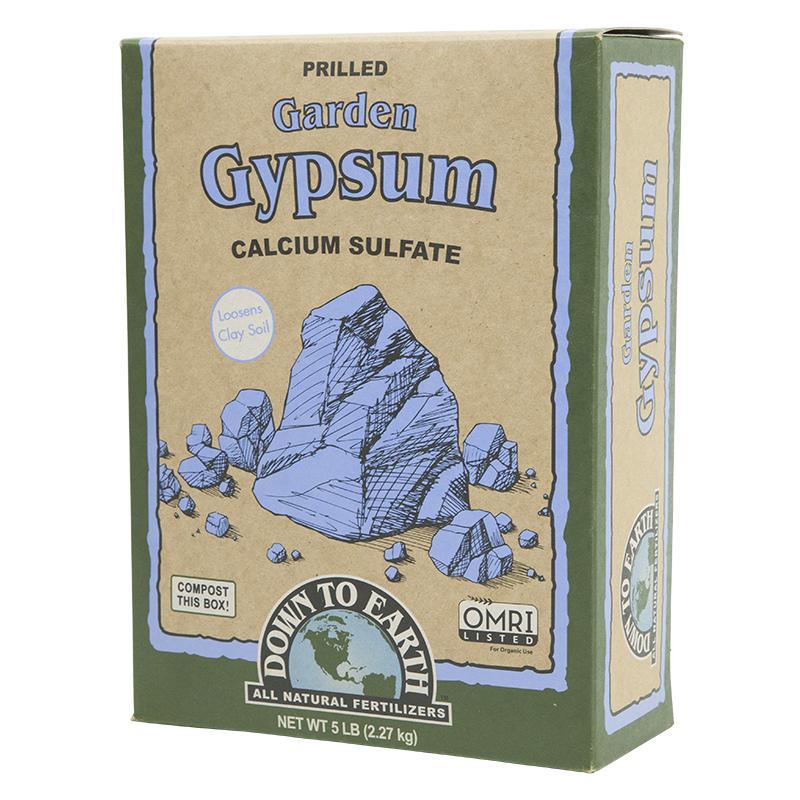 Garden Gypsum Prilled (5 lb box) Down to Earth