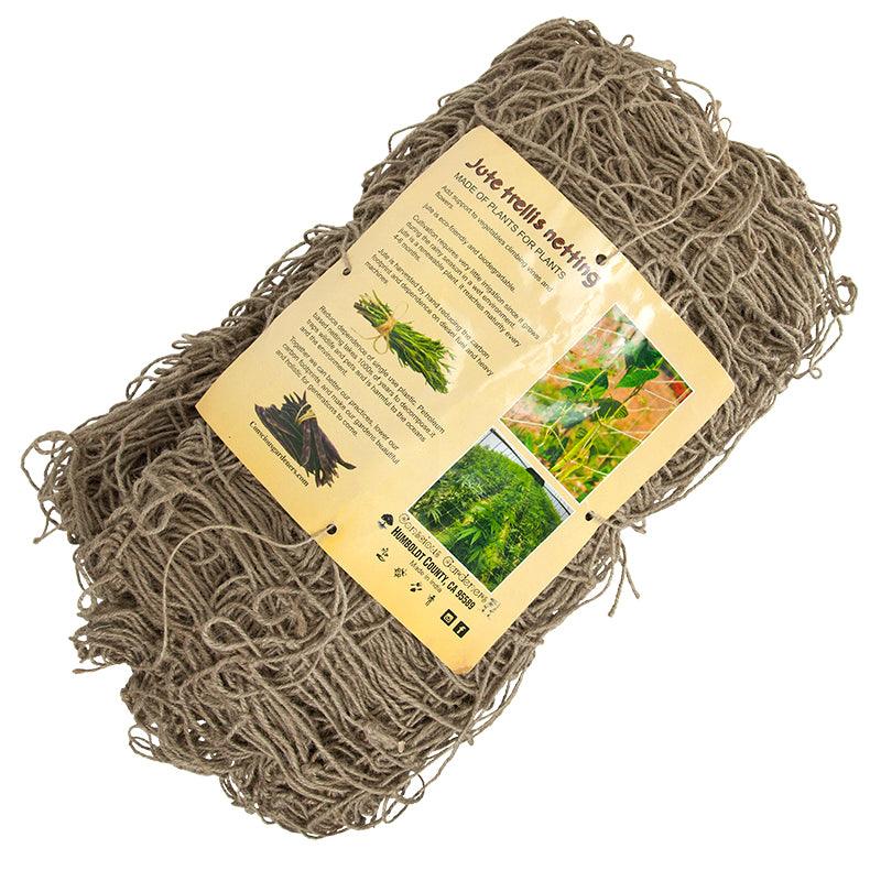 Jute Trellis Netting (6 1/2' x 150') Grow Organic