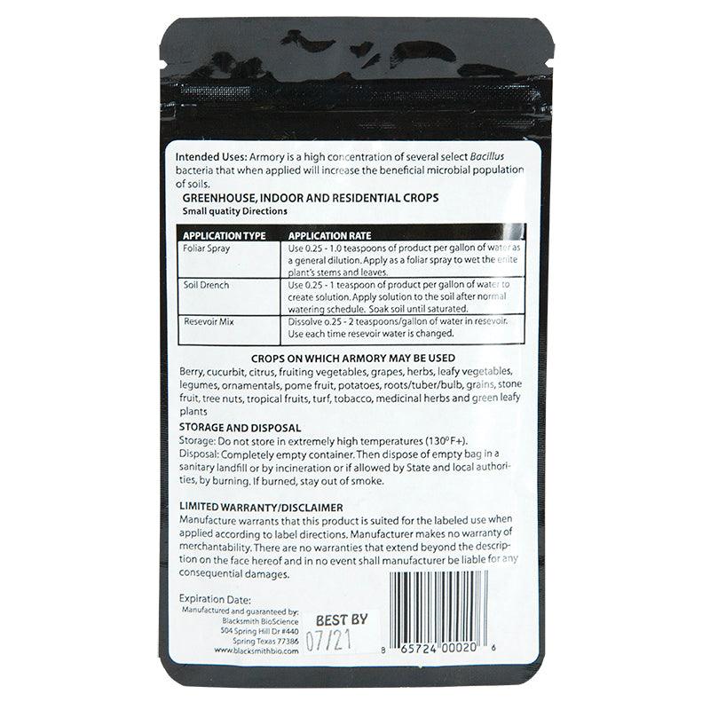 Blacksmith BioScience Armory (2 oz) Grow Organic