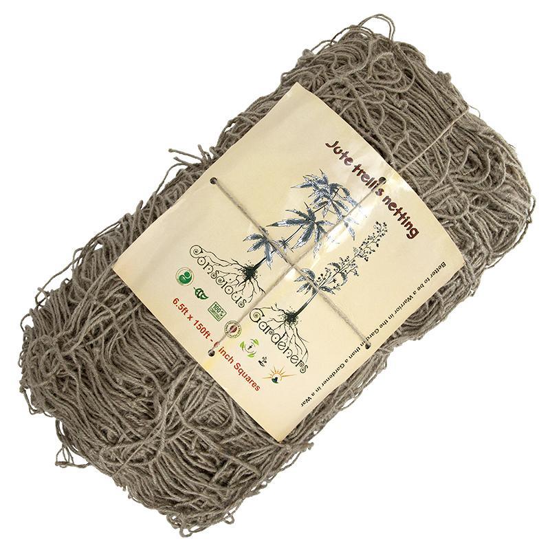 Jute Trellis Netting (6 1/2' x 150') Grow Organic