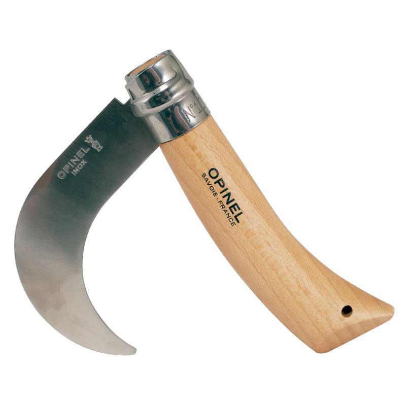 Opinel Folding Pruning/Harvest Knife Stainless Steel No. 10 Opinel