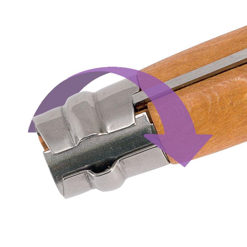 Opinel Folding Pruning/Harvest Knife Stainless Steel No. 10 Opinel