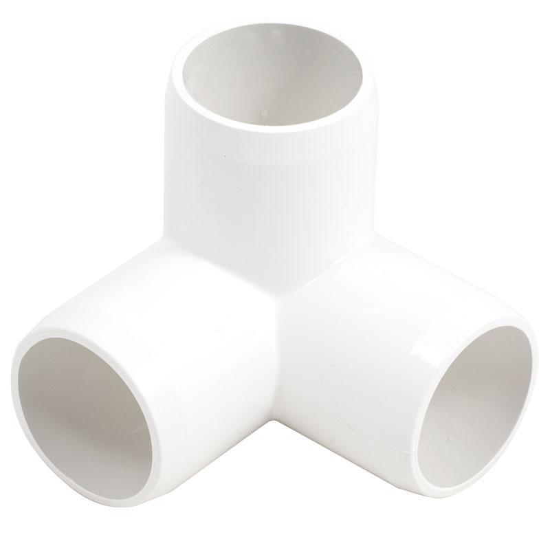 PVC Snap Fitting - 3 Way (1/2") Grow Organic