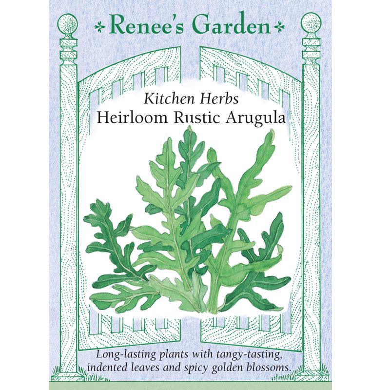 Rustic Arugula Seeds Renee's Garden