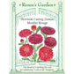 Moulin Rouge Cutting Zinnia Flower Seeds Renee's Garden