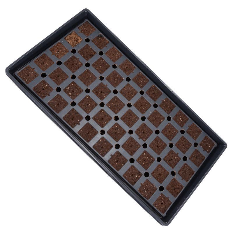 Seed Starting Tray with Excel Plugs (50 Cells) Grow Organic