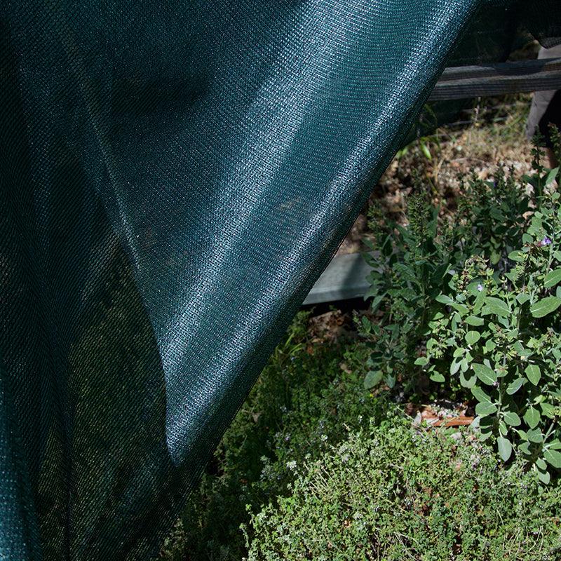 60% Green Knitted Shade Cloth (72" Wide, sold by the foot) Grow Organic