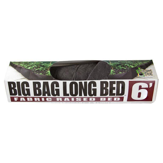 Smart Pot Big Bag Long Bed 6' Black SmartPot