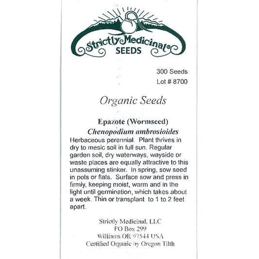 Epazote Seeds (Organic) Strictly Medicinal