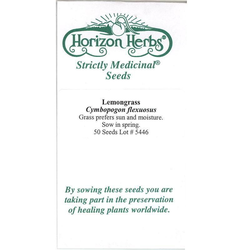 Lemongrass Seeds Strictly Medicinal