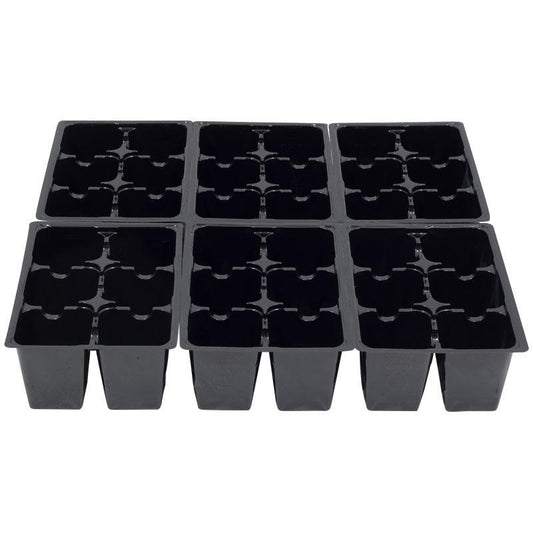 X-Jumbo 6-Pack Planting Containers - Recycled (Sheet of 6) Grow Organic